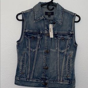 JCrew Indigo Denim Vest
